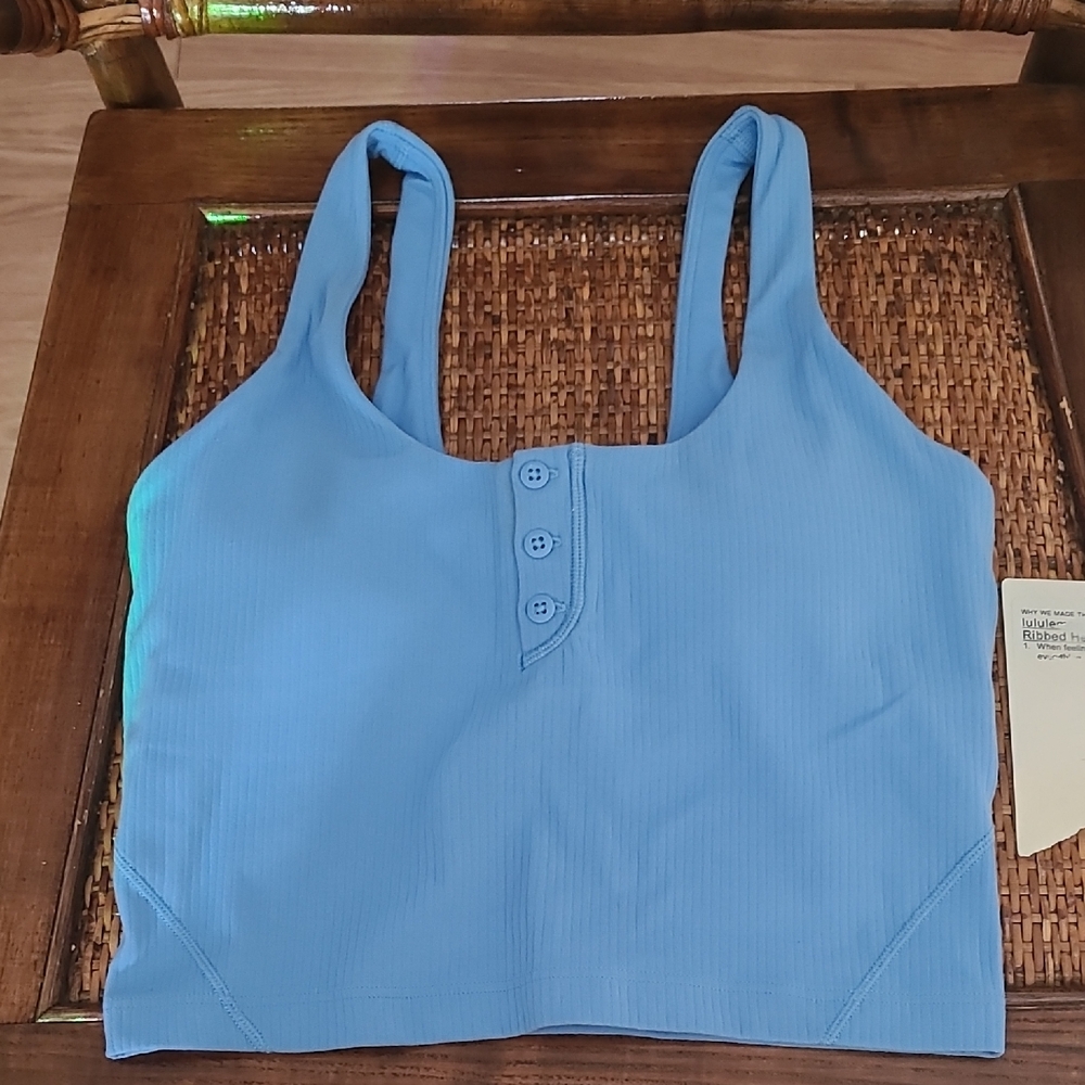 Lululemon Aligb Ribbed Henley Tank